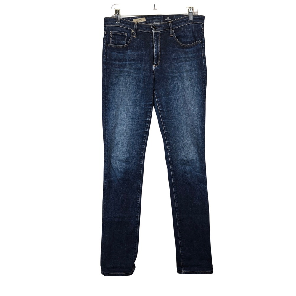 AG Adriano Goldschmied The Harper Essential Straight Leg Jeans Dark Wash 29R‎